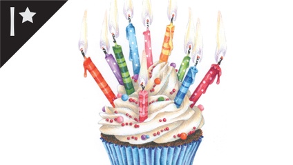 Product image for Celebration Cupcake