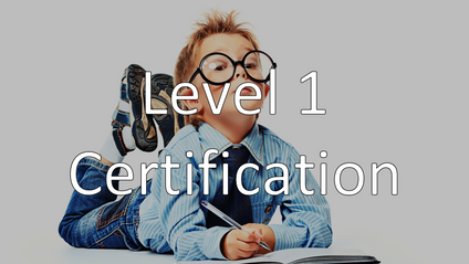 Product image for Level 1 Certification