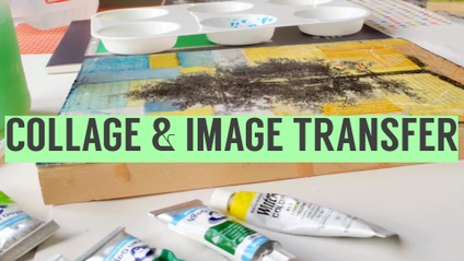 Product image for Collage & Image Transfer / Online Class