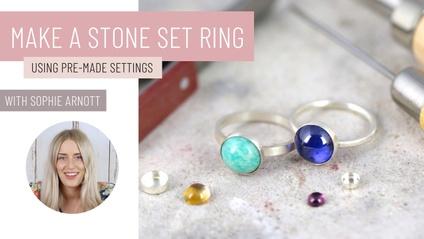 Product image for Make a Stone Set Ring: Using Pre-Made Settings