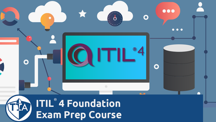 Product image for ITIL® 4 Foundation E-Learning Course & Exam Voucher + 6 Full-length Realistic Mock Exams