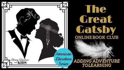 Product image for The Great Gatsby Online Book Club ~ American Classic Literature Series for Teens