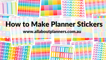 Product image for How to make planner stickers