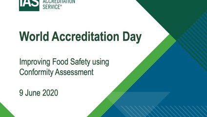 Product image for 2020 IAS World Accreditation Day Webinar - Food Safety