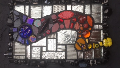Product image for Glass on Mirror: Color, Texture, Bling with Kelley Knickerbocker!