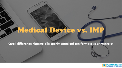 Product image for Medical Device vs. IMP