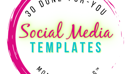 Product image for 30 Done For You Social Media Templates