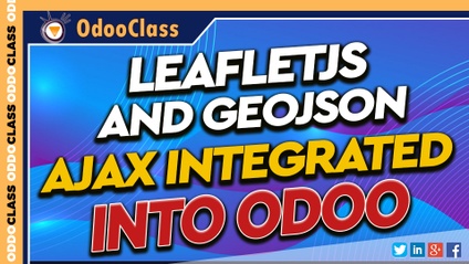 Product image for LeafletJS and GeoJSON Ajax Integrated into Odoo