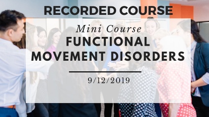 Product image for Functional Movement Disorders