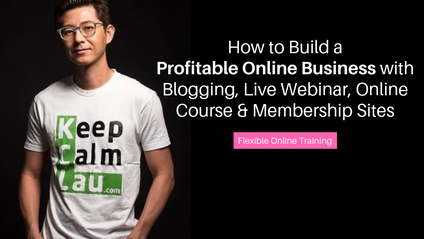 Product image for (English) How to Build a Profitable Online Business with Blogging, Live Webinar, Online Course & Membership Sites by KC Lau