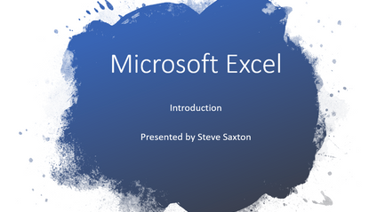 Product image for Excel Introduction