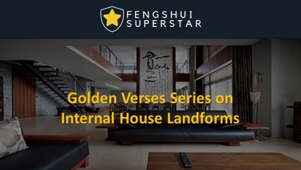 Product image for Feng Shui Golden Verses on Internal House Landforms