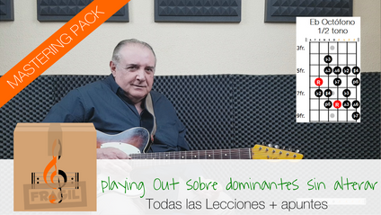 Product image for MASTERING PLAYING OUT SOBRE DOMINANTES SIN ALTERAR