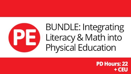 Product image for BUNDLE: Integrating Literacy AND Math into Physical Education