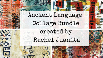 Product image for Ancient Language BUNDLE Collage Paper Pack
