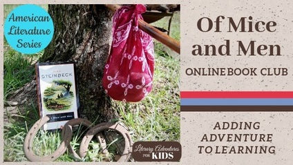 Product image for Of Mice and Men Online Book Club ~ American Classic Literature Series for Teens