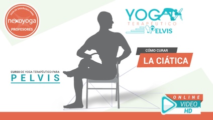Product image for Curso de Yoga Terapéutico para la PELVIS - DOLOR DE CIÁTICA - Guía de Enseñanza