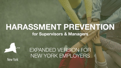 Product image for Harassment Prevention for New York Supervisors
