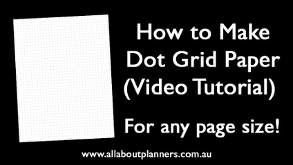 Product image for How to Make Dot Grid Paper for Bullet Journaling (in Photoshop)