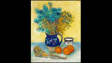Product image for Paint-A-Long - Recreation of Still Life Dried Flowers by Van Gogh