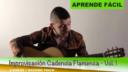 Product image for IMPROVISACIÓN CADENCIA FLAMENCA - VOL.I