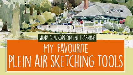 Product image for My Favourite Plein Air Sketching Tools