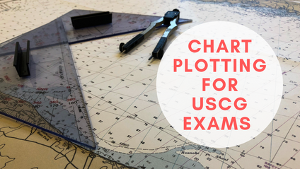Product image for Chart Plotting Problems for U.S. Coast Guard Exams