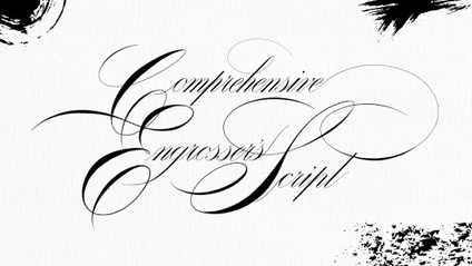 Product image for Comprehensive Engrosser's Script / Copperplate