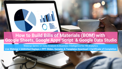 Product image for (English) How to Build Bills of Materials (BOM) with Google Sheets, Google Apps Script & Google Data Studio