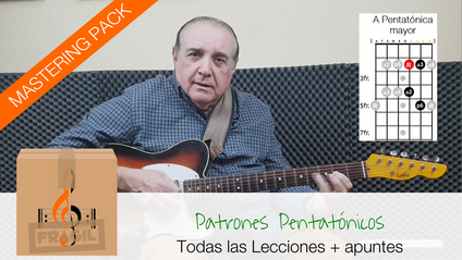 Product image for MASTERING PATRONES PENTATÓNICOS