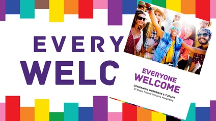 Product image for Everyone Welcome and Workbook Bundle LGBTQ+ Travel & Tourism Edition