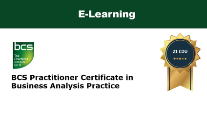 Product image for Practitioner Certificate in Business Analysis Practice