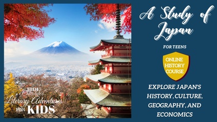 Product image for A Study of Japan for Teens ~ A High School Unit Study