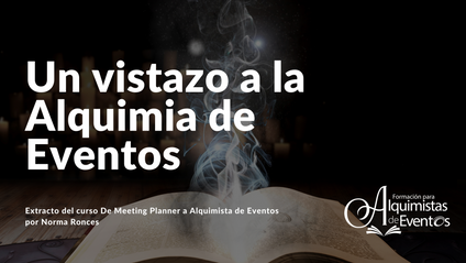 Product image for Un vistazo a la Alquimia de Eventos