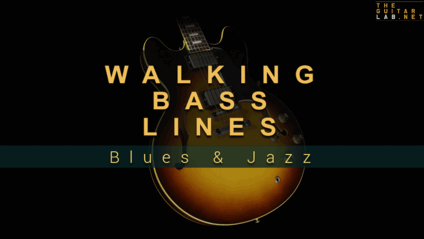 Product image for Walking Bass Lines For Guitar