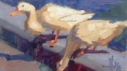 Product image for Duck "Buddies" Paint Along