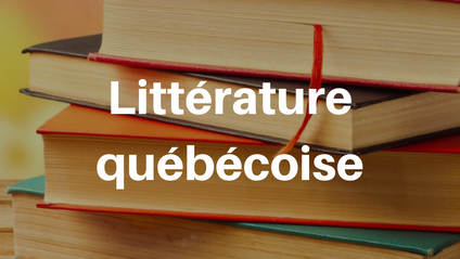 Product image for Littérature Québécoise (601-103-MQ)
