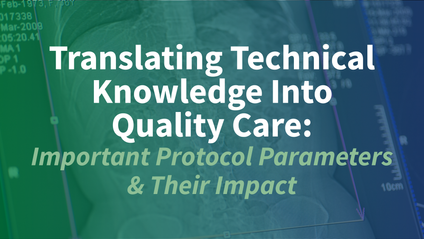 Product image for Translating Technical Knowledge Into Quality Care: Important Protocol Parameters & Their Impact