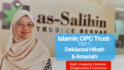 Product image for (English) Islamic Trust for One Person Company (OPC) by Pn. Amna Fadzillah Ismail (as-Salihin)