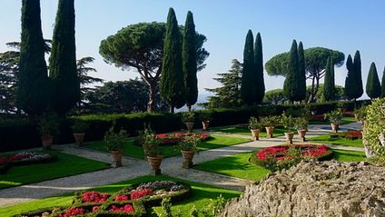 Product image for "The Papal Gardens at Castel Gandolfo"