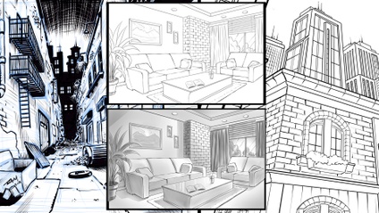 Product image for Drawing Amazing Backgrounds with Perspective - Step by Step