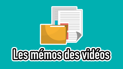 Product image for Mémos des vidéos
