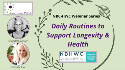 Product image for Daily Routines to Support Longevity and Health