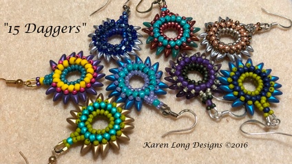 Product image for "15 Daggers" Earrings
