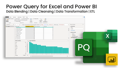 Product image for Power Query for Excel and Power BI