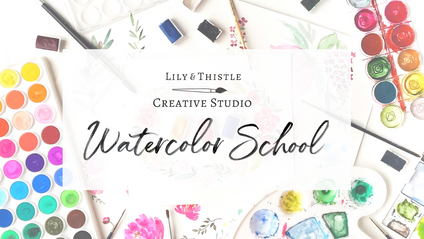 Product image for The Lily & Thistle Watercolor School
