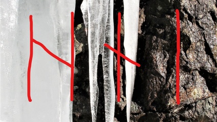Product image for ELDER FUTHARK Class #4 Runes HAGAL (Hagalaz), NAUD (Nauthiz) and IS (Isa)
