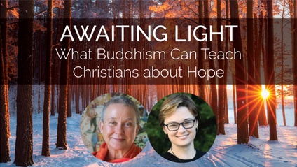 Product image for Awaiting Light: What Buddhism Can Teach Christians about Hope