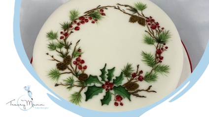 Product image for Floral Christmas Wreath Class - One Project