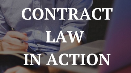 Product image for Contract Law in Action